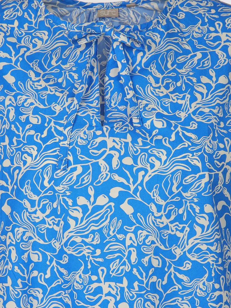 Bild 3 von Damen Volantkleid mit Alloverprint Blau