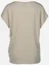 Bild 2 von Damen Shirt mit Lurex-Streifen Beige