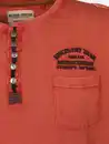 Bild 3 von Herren Henleyshirt mit Print Braun