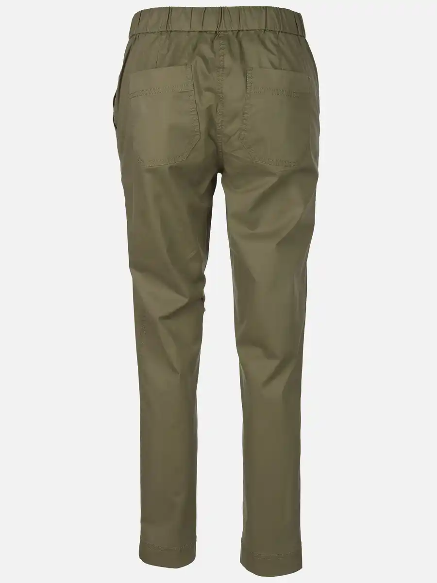 Bild 2 von Damen Chinohose mit elastischem Bund Grün