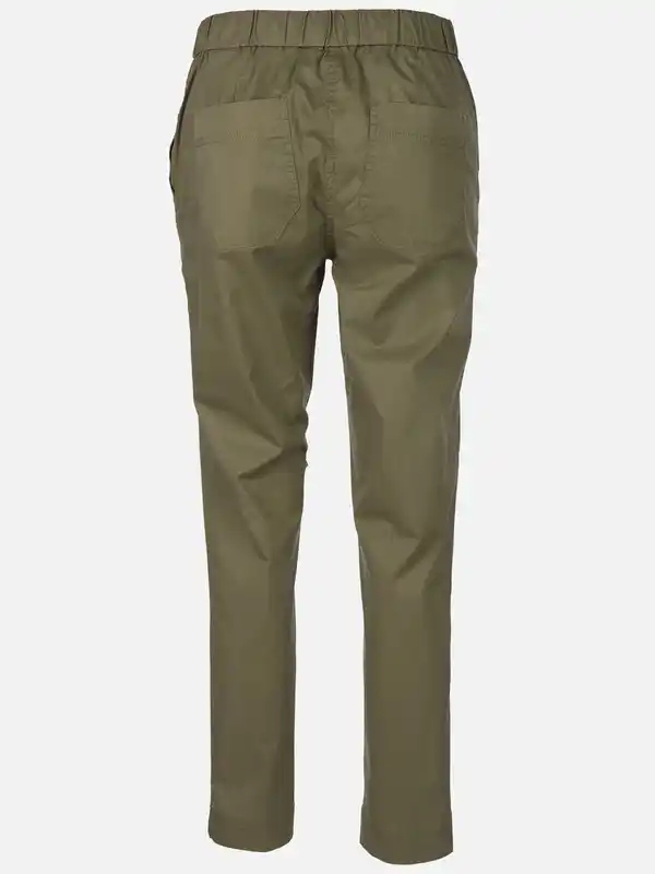 Bild 2 von Damen Chinohose mit elastischem Bund Grün