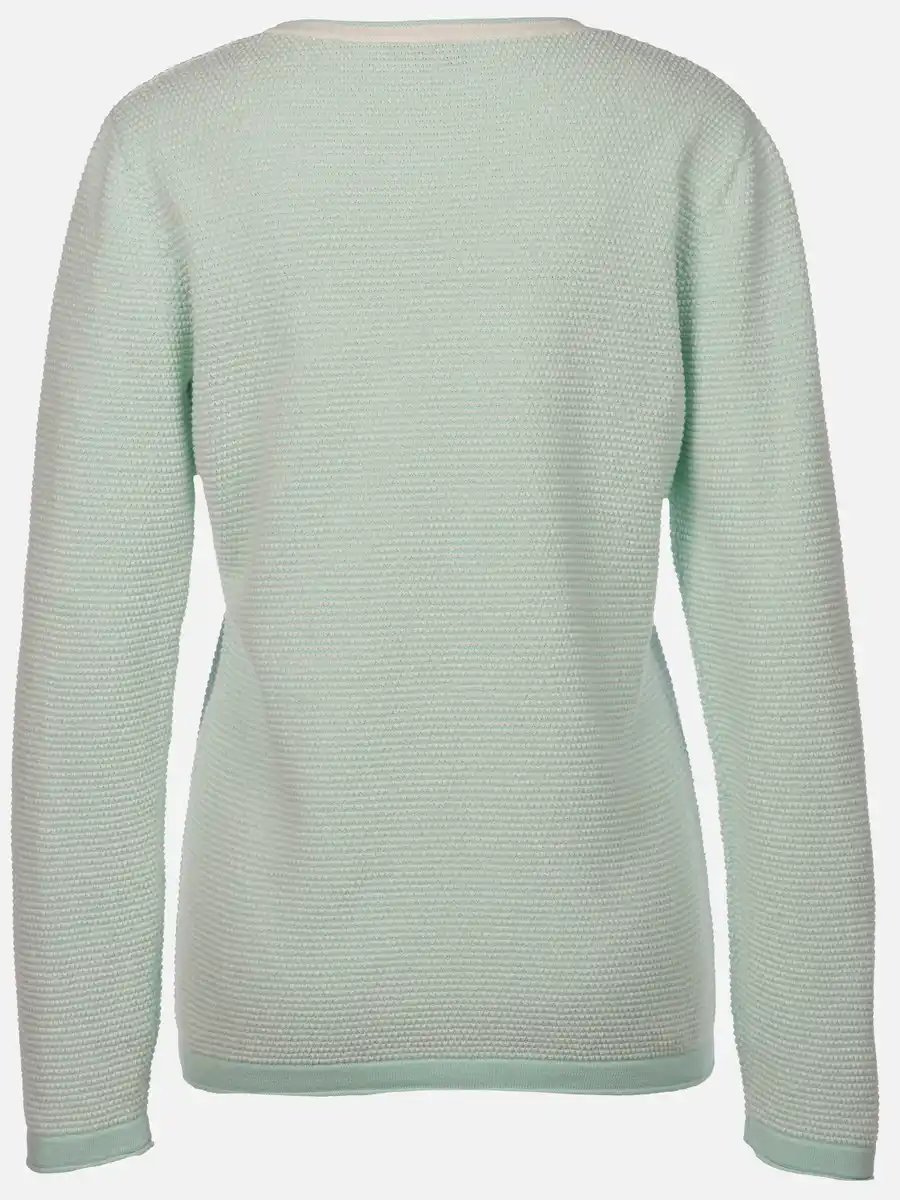 Bild 2 von Damen Pullover mit Struktur Grün