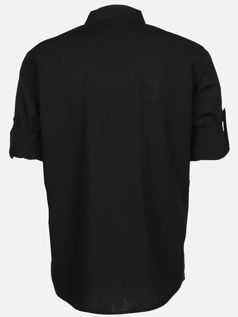 Bild 2 von Herren Freizeithemd mit Brusttaschen Schwarz