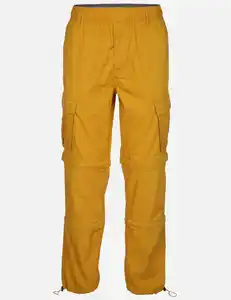 Herren Doppelzipper Hose im Cargostyle Gelb