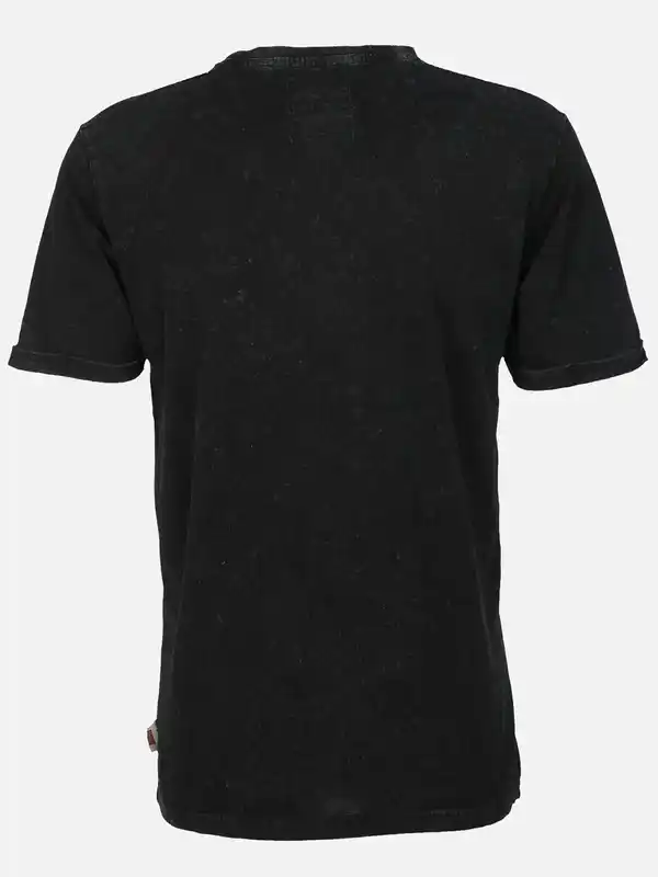Bild 2 von Herren Shirt mit Brusttasche Schwarz