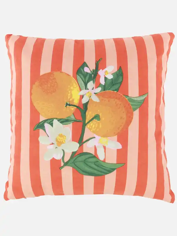 Bild 2 von Kissen " Orangen" 45x45cm Orange