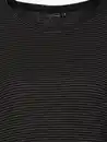 Bild 3 von Damen Shirt mit Lurex-Streifen Schwarz