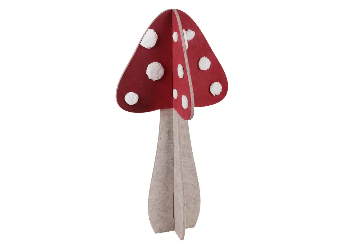 Bild 1 von Deko-Fliegenpilz Filz