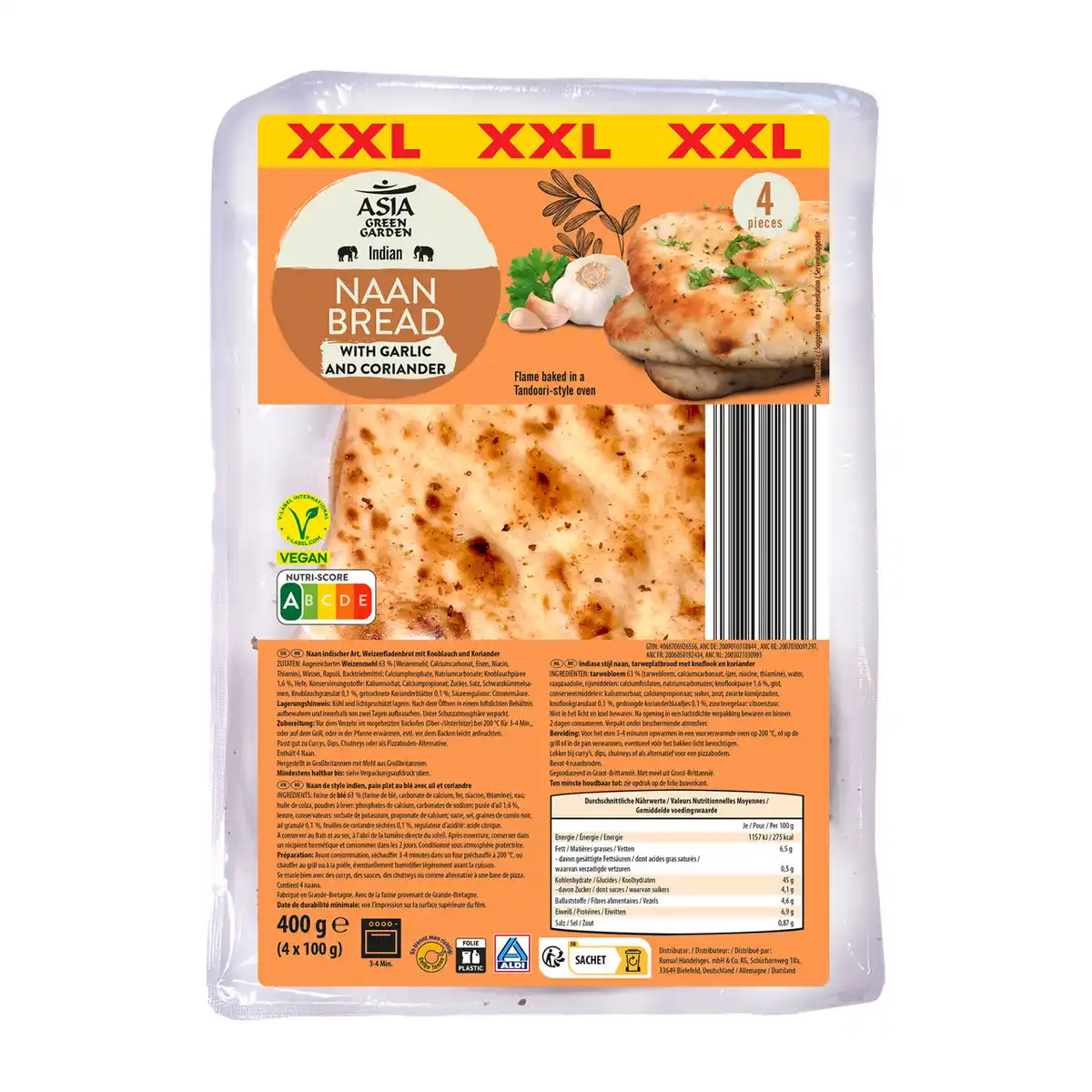 Bild 3 von ASIA GREEN GARDEN Naan-Brot XXL