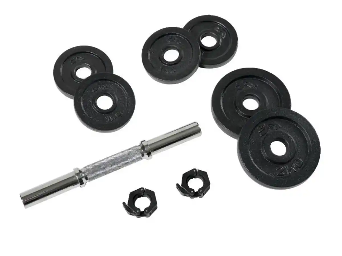 Bild 2 von CRIVIT Kurzhantel-Set, 10 kg, 9-teilig