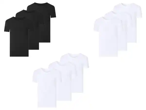 Bild 3 von ESMARA MEN Feinripp-Unterziehshirts, 3 Stück