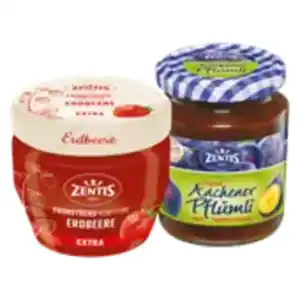 Zentis Frühstückskonfitüre im Glas oder Aachener Pflümli Pflaumenmus
