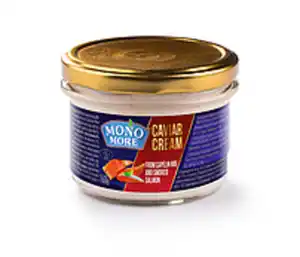 "MONO MORE" Brotaufstrich mit Capelinrogen 40% und geräucher...
