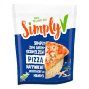 Simply V Pizza gerieben