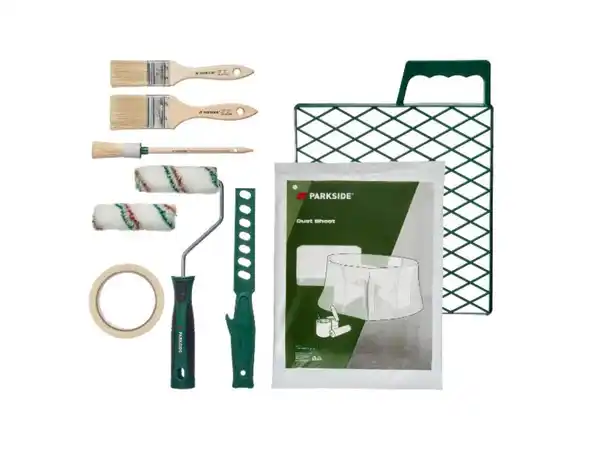 Bild 3 von PARKSIDE® Maler-Starter-Set, 7- bzw.- 10-tlg. \ Farbwalze mit Alu-Teleskopstange, 3-tlg.