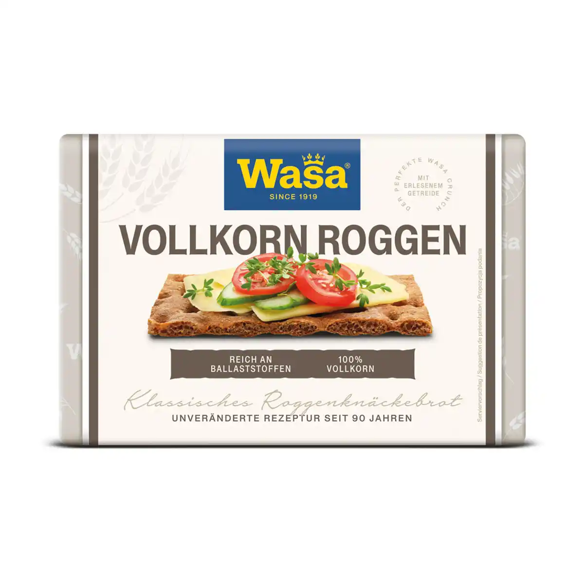 Bild 1 von WASA Knäckebrot Vollkornroggen