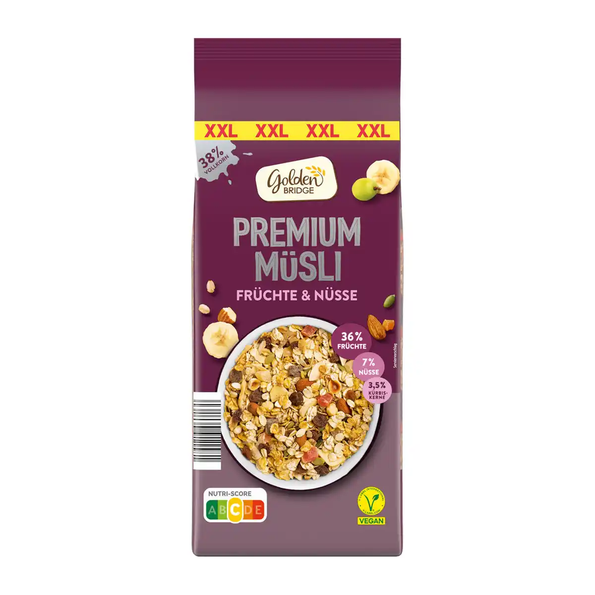 Bild 4 von GOLDEN BRIDGE Premium-Müsli XXL