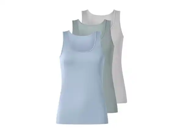 Bild 3 von ESMARA® Damen Achselhemden, 3 Stück