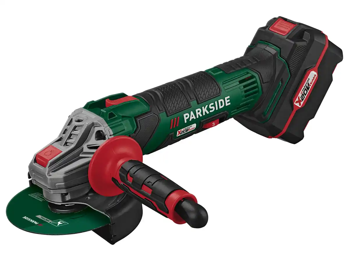 Bild 3 von PARKSIDE® 20 V Akku-Winkelschleifer »PWSA 20-Li D4«, mit Akku und Ladegerät