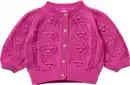 Bild 1 von ALANA Strickjacke mit Ajour-Struktur, beere, Gr. 68