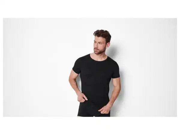 Bild 2 von ESMARA MEN Feinripp-Unterziehshirts, 2 Stück