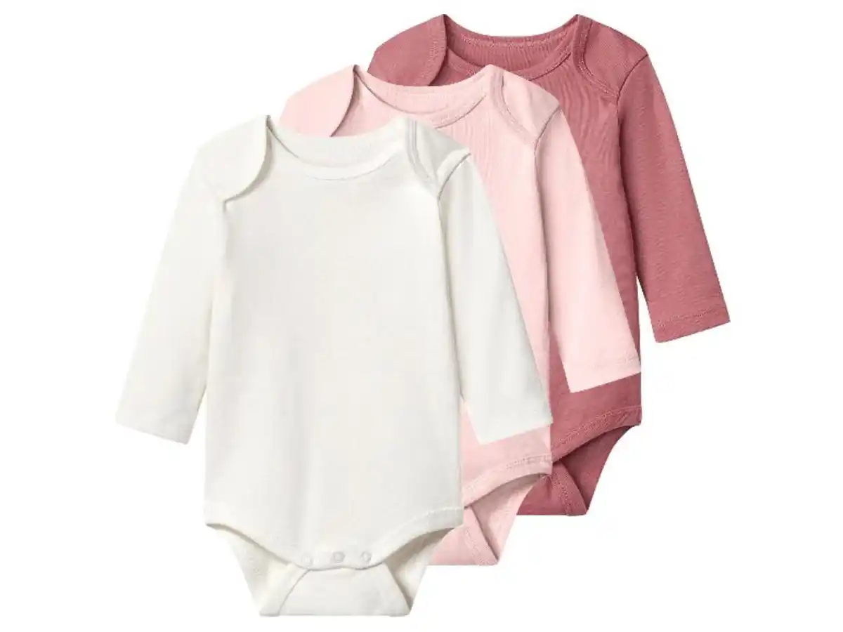 Bild 3 von LUPILU® Baby Bodys, 3 Stück