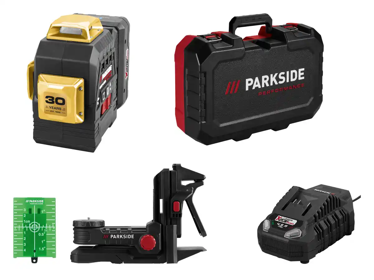 Bild 4 von PARKSIDE PERFORMANCE® 20 V Akku-Kreuzlinienlaser Limited Edition »PKLLP 3360 A1« mit Akku – mit Ladegerät