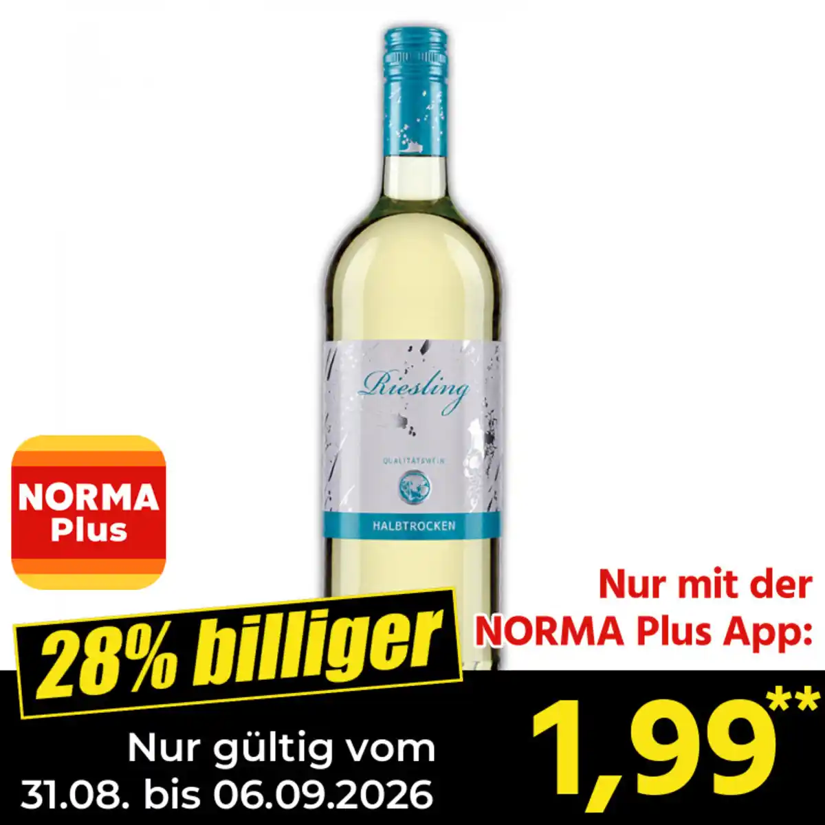 Bild 1 von Deutschland Riesling Qualitätswein