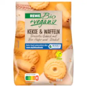 REWE Bio + vegan Kekse & Waffeln