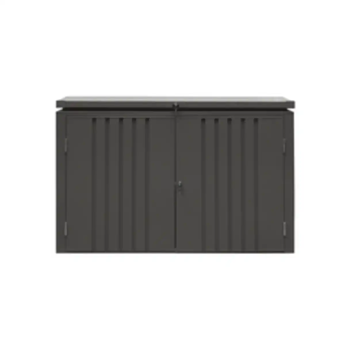 Bild 1 von Mr. GARDENER Mülltonnenbox, BxHxT: 200 x 133 x 84 cm, anthrazit-metallic