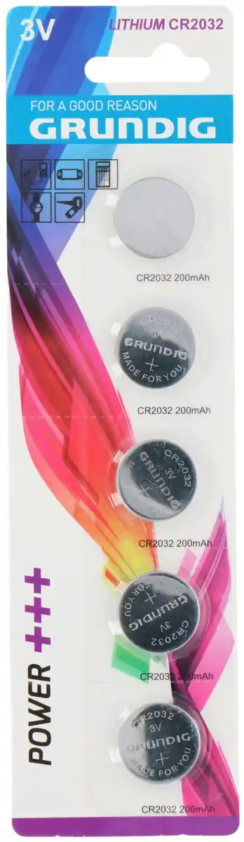 Bild 1 von GRUNDIG Batterien CR2032