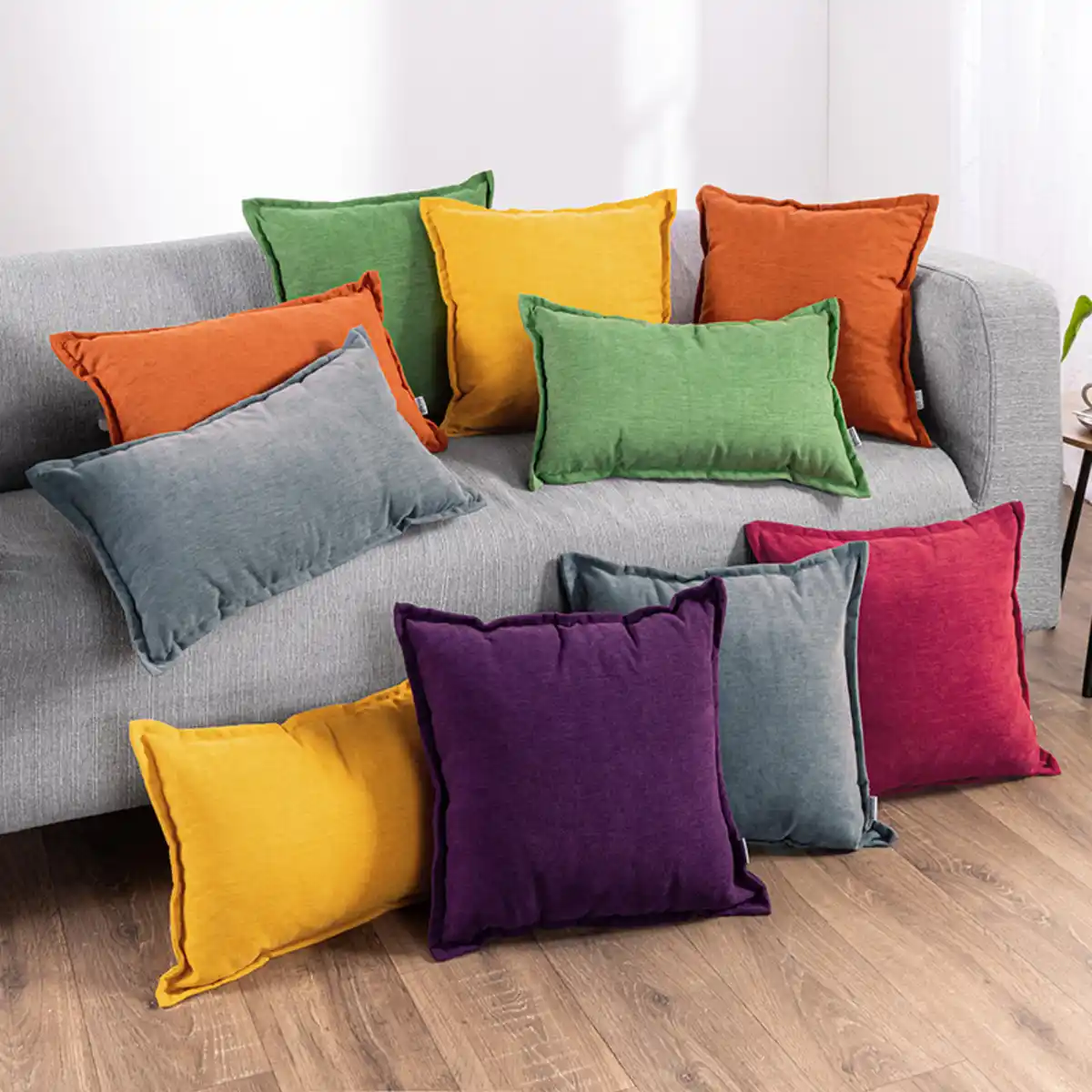 Bild 1 von Bella Casa Feincord-Kissen "Soft Touch"