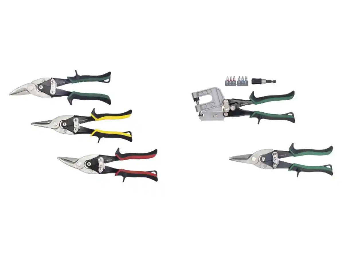 Bild 1 von PARKSIDE® Blechscheren-Set, 3-teilig / Trockenbau-Set, 9-teilig,  4 g