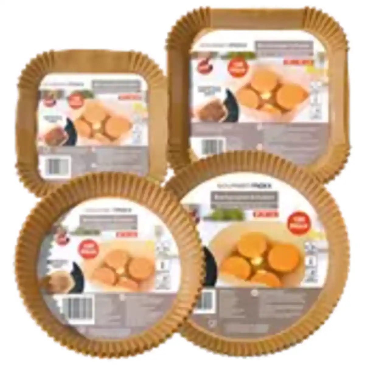 Bild 1 von GOURMETmaxx 100er-Pack Fritteusen-Backpapier