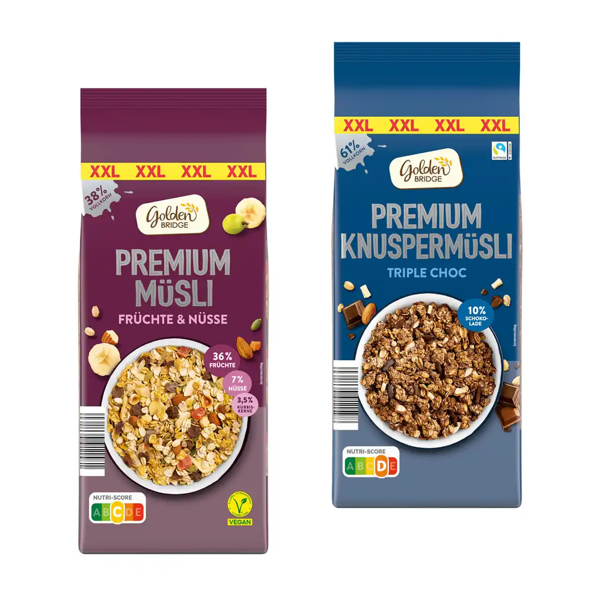 Bild 1 von GOLDEN BRIDGE Premium-Müsli XXL
