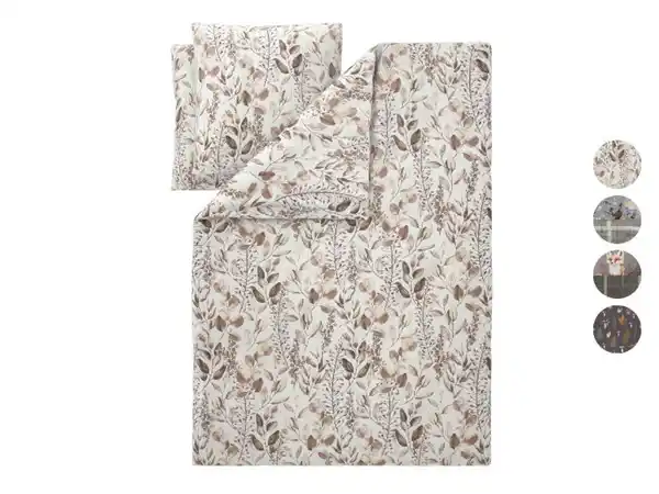 Bild 3 von LIVARNO® Mikrofaser-Satin-Wendebettwäsche, 200 x 220 cm