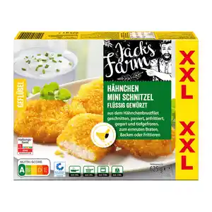 JACK’S FARM Hähnchen-Mini-Schnitzel XXL