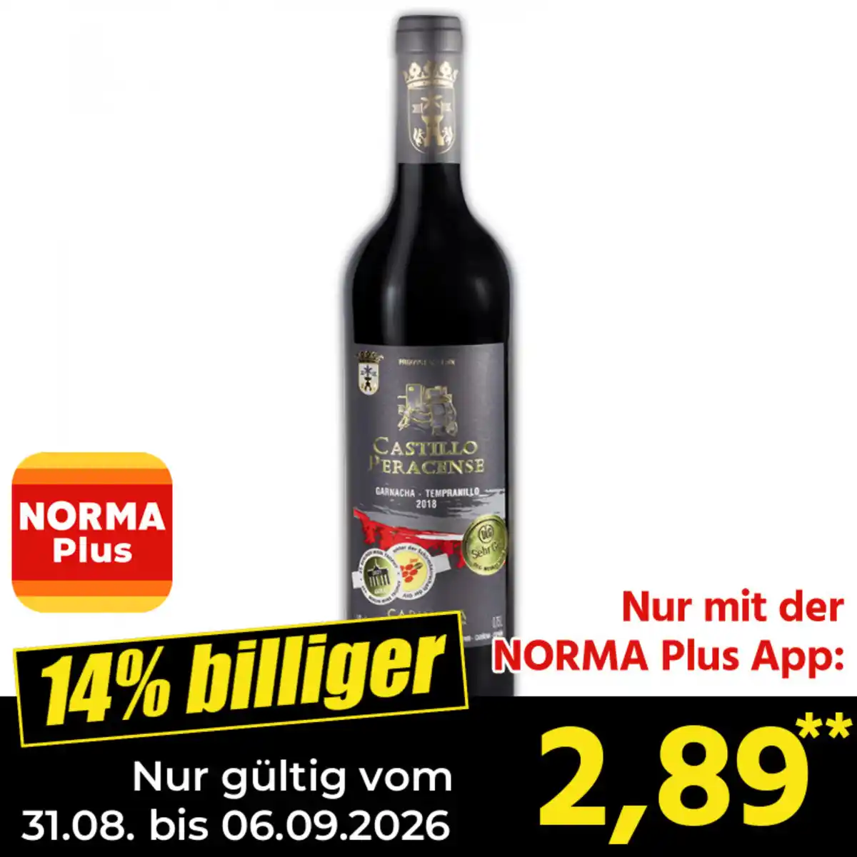 Bild 1 von Spanien Castillo Peracense Garnacha Tempranillo Cariñena D.O.