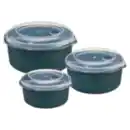 Bild 1 von GOURMETmaxx 3er-Set Mikrowellendosen