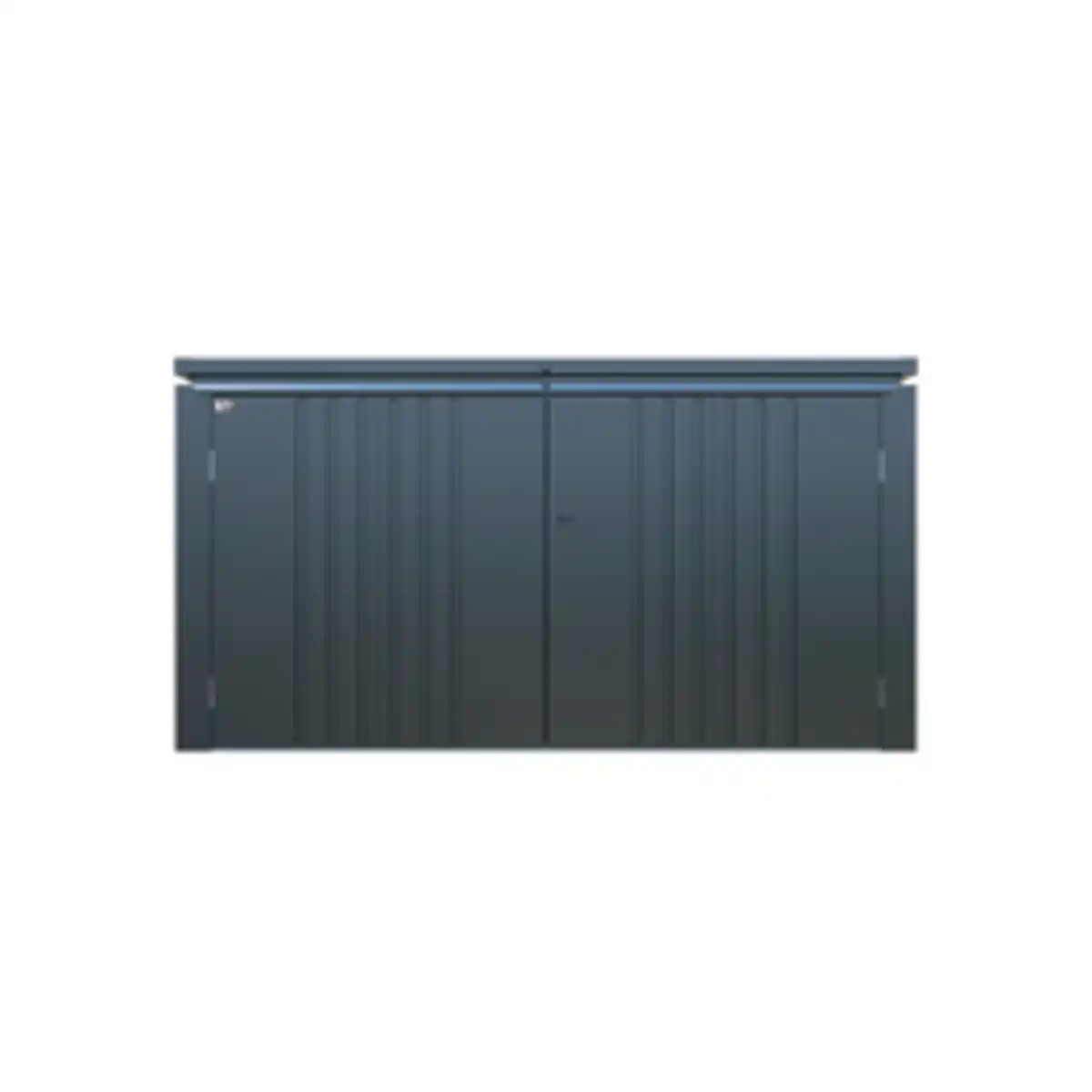 Bild 1 von Mr. GARDENER Mülltonnenbox, Gr. 3, 240x84x133 cm, anthrazit-metallic
