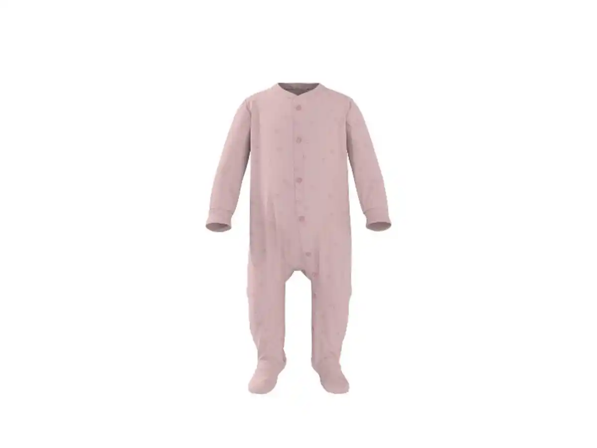 Bild 1 von LUPILU® Gerippter Baby Schlafoverall
