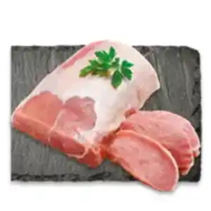 Frischer Schweinerücken