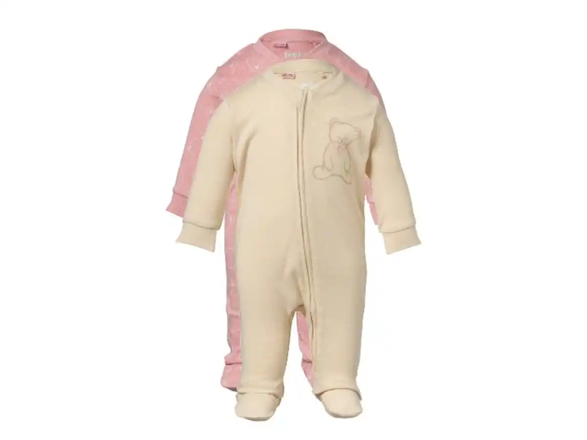 Bild 1 von LUPILU® Baby Schlafoverall, 2 Stück
