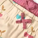 Bild 2 von ALANA Leggings mit Kirschen-Muster & Mitwachsfunktion, rosa + beige, Gr. 68, 2 St