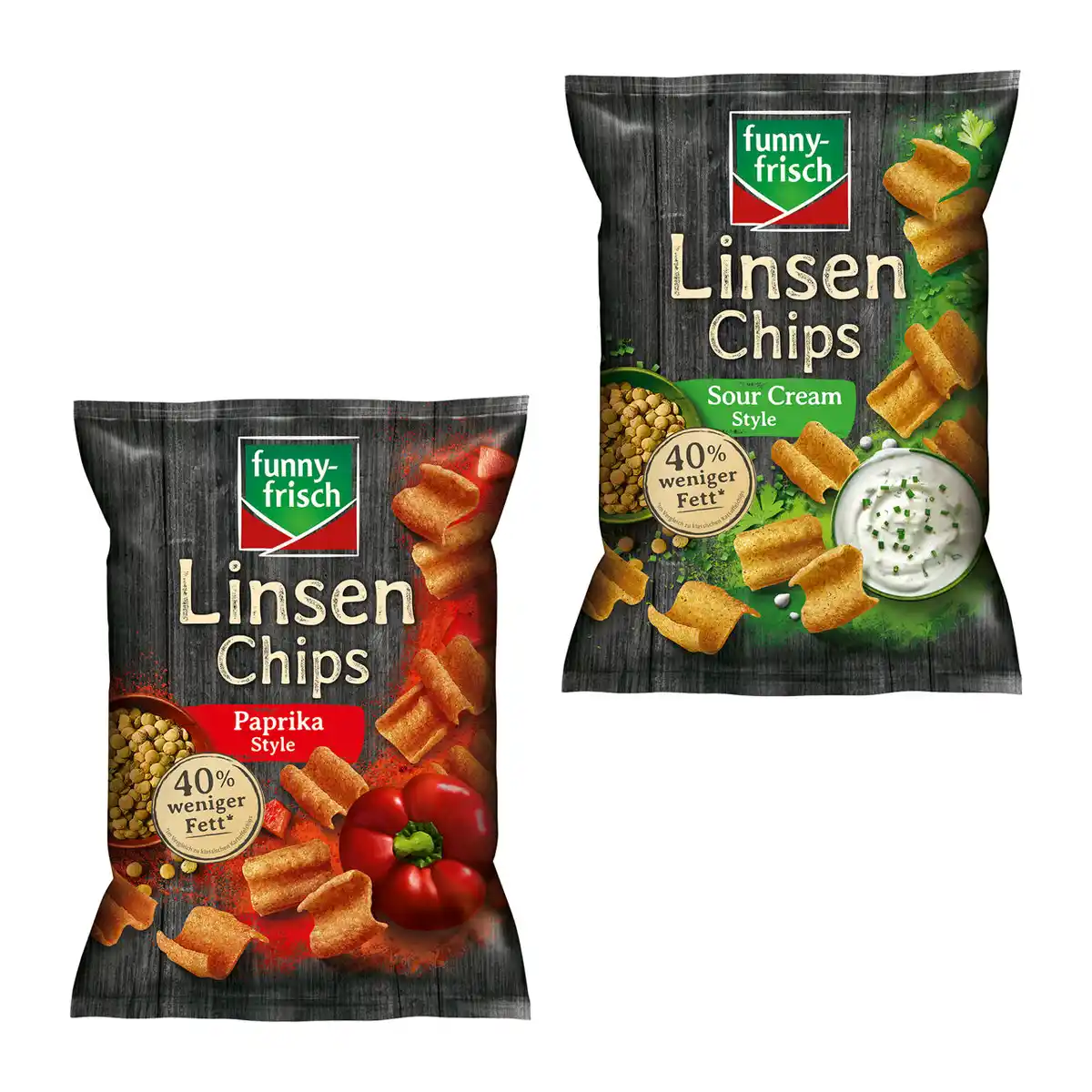 Bild 1 von FUNNY FRISCH Linsenchips