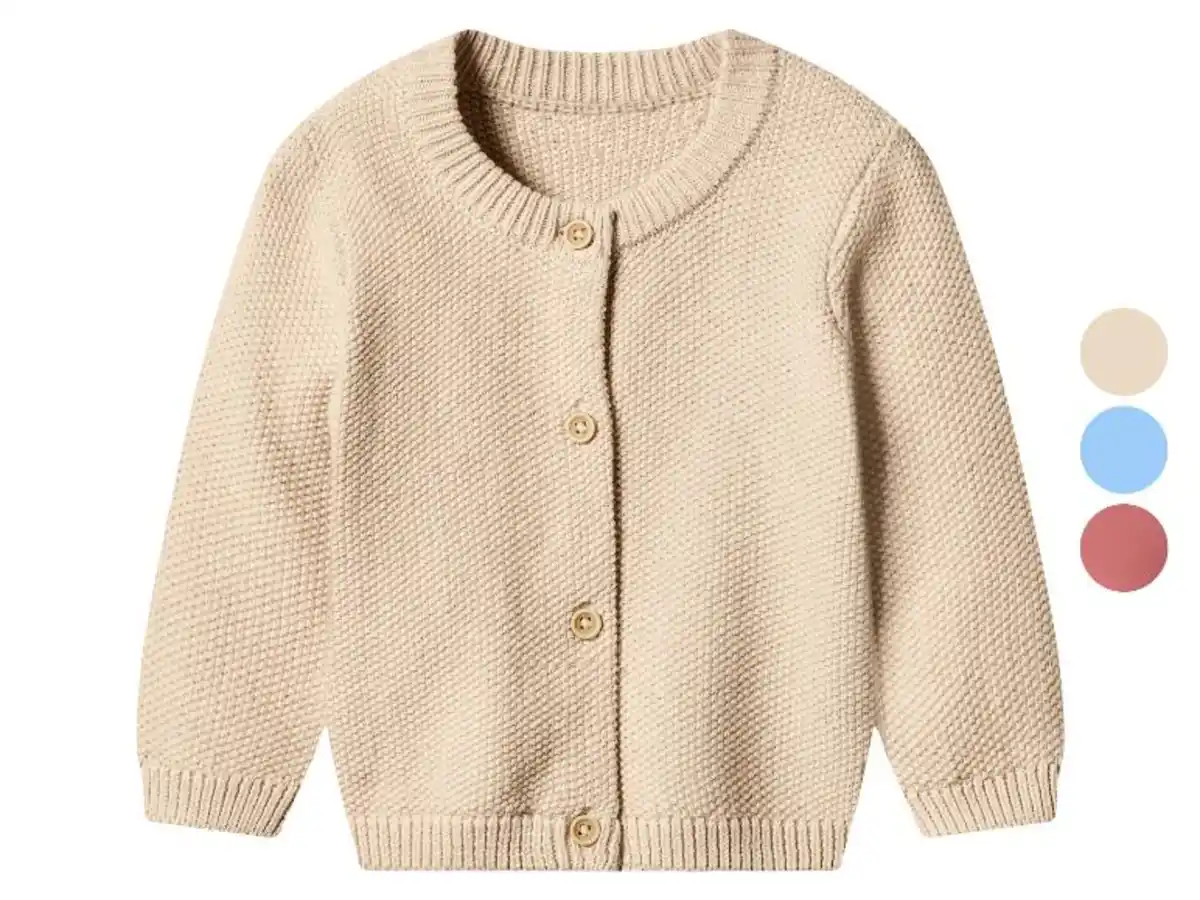 Bild 3 von LUPILU® Baby Strickjacke, mit Knopfleiste