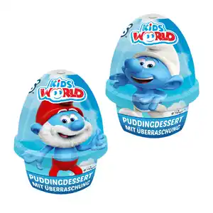 KIDS WORLD Schlümpfe Dessert-Ei