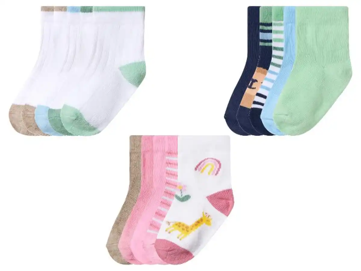 Bild 3 von LUPILU® Baby Socken, 5 Paar