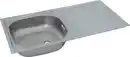 Bild 1 von respekta Einbauspüle Edelstahl 860 x 435 mm SPÜLE8x4SET 860 x 435 mm
