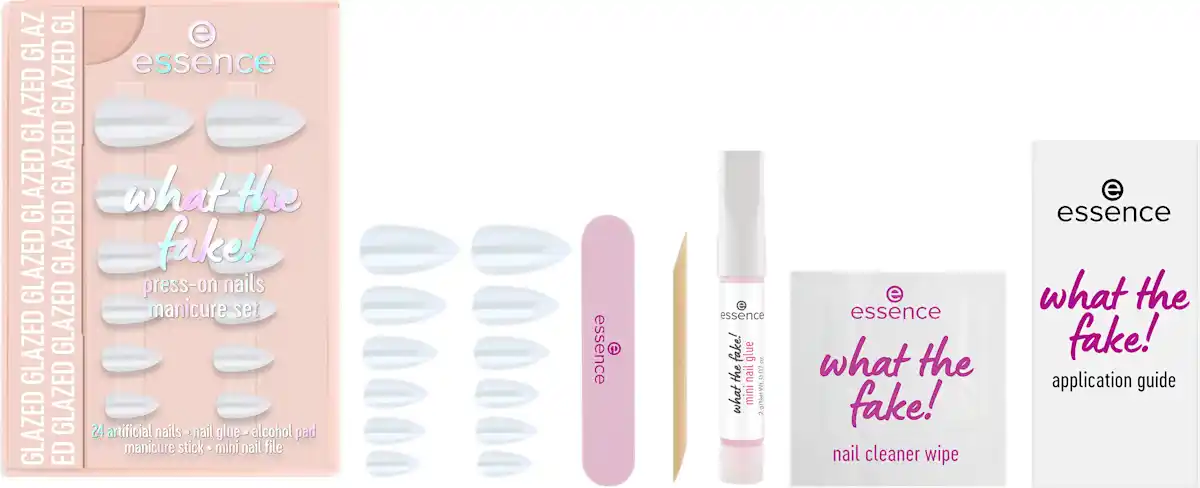 Bild 1 von essence Künstliche Nägel What The Fake! 01 Glazed, 1 St